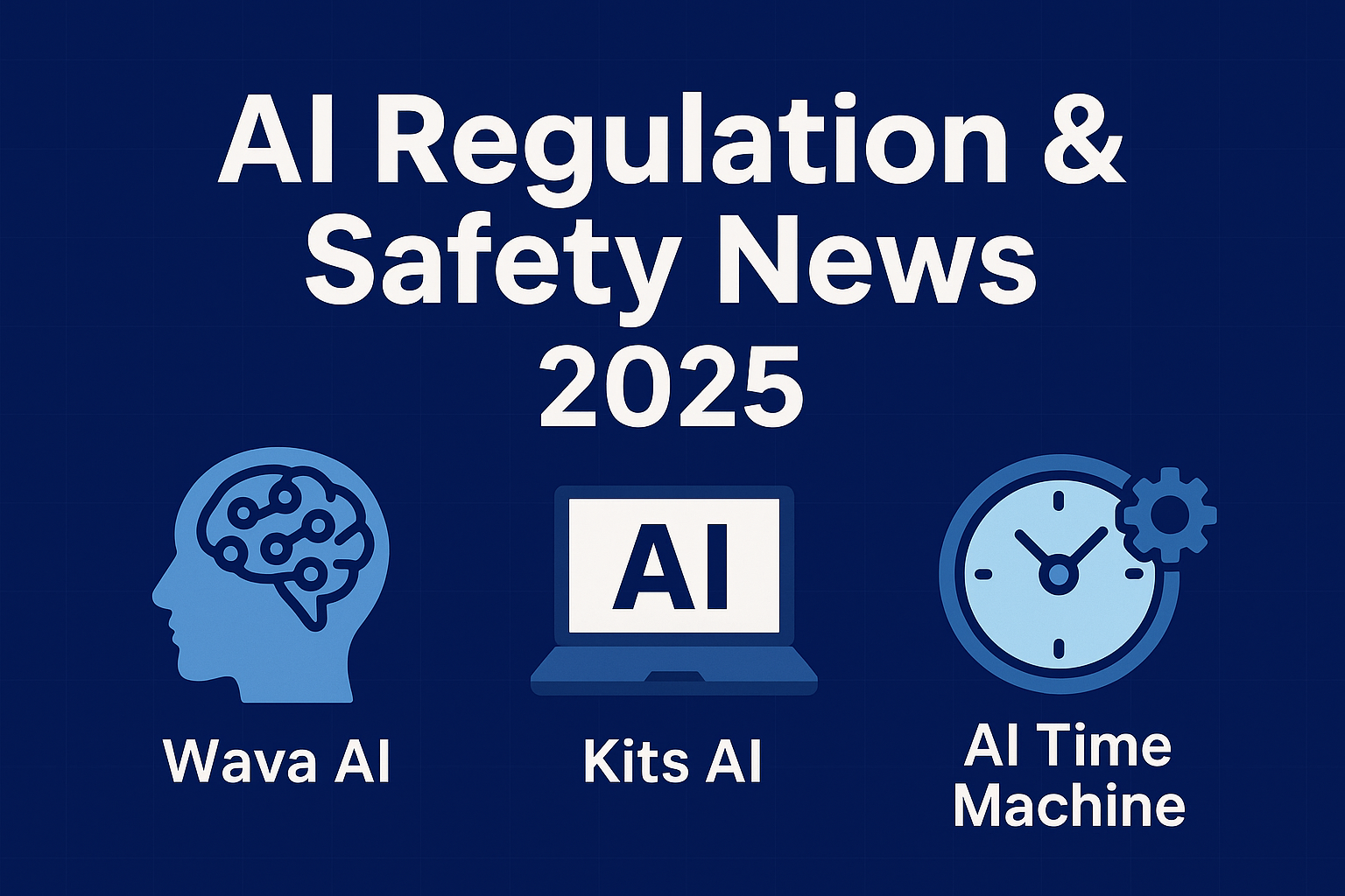 AI Regulation & Safety News Today: How Tools Like Wava AI, Kits AI & the AI Time Machine Are Shaping 2025