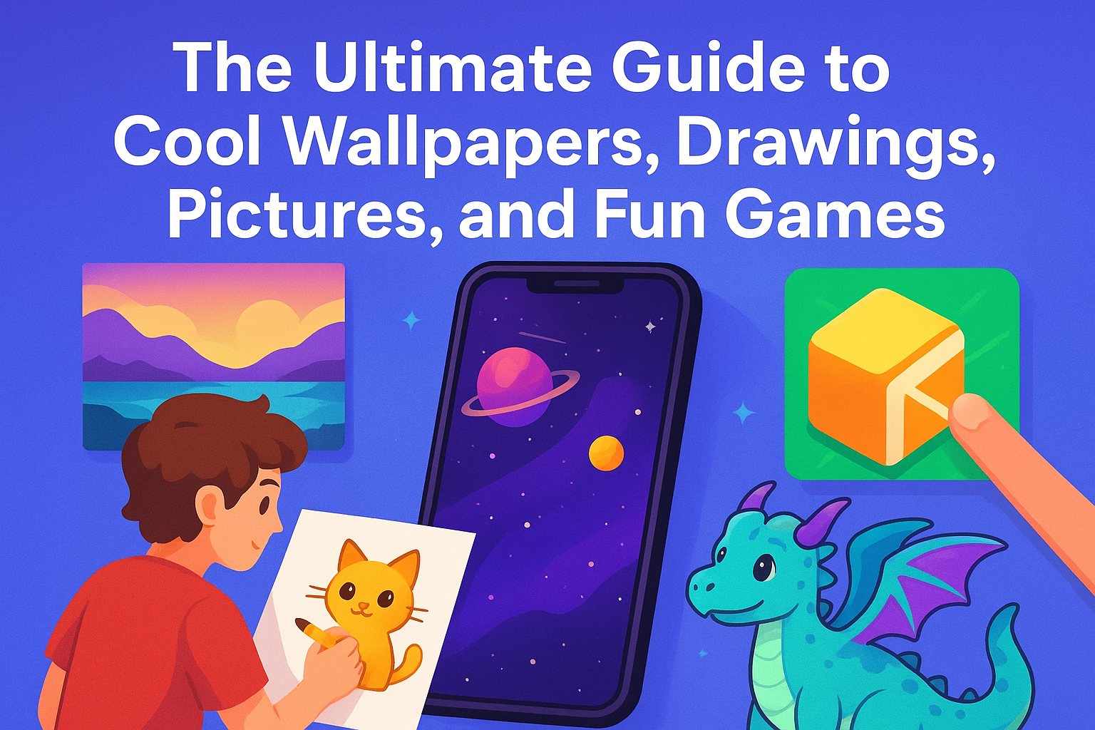 The Ultimate Guide to Cool Wallpapers, Drawings, Pictures, and Fun Games