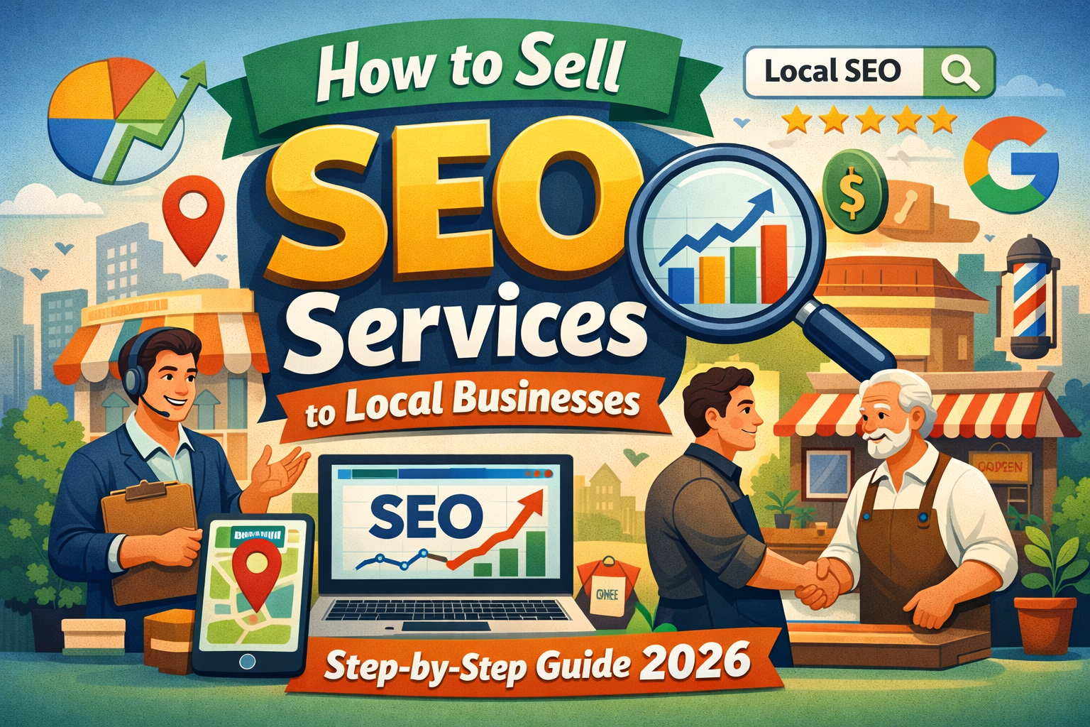 The ultimate Guide How to Sell SEO Services to Local Businesses: Step-by-Step Guide 2026