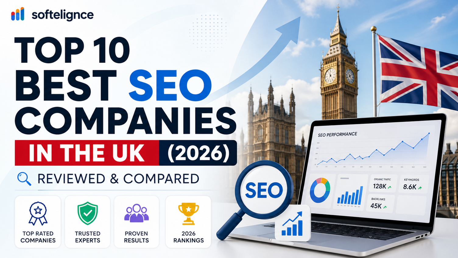 Top 10 Best SEO Companies in the UK (2026 Reviewed & Compared)z