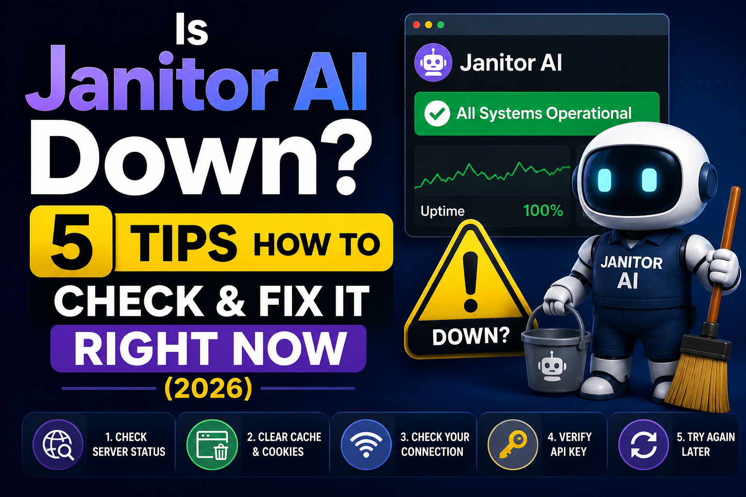 Is Janitor AI Down? 5 Tips How to Check & Fix It Right Now (2026)